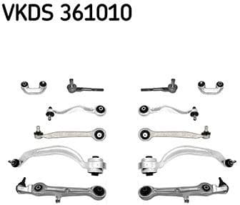 Control/Trailing Arm Kit, wheel suspension VKDS 361010