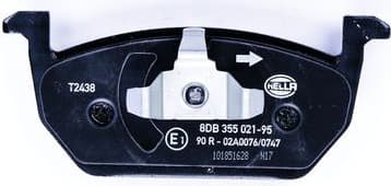 Brake Pad Set, disc brake 8DB 355 021-951