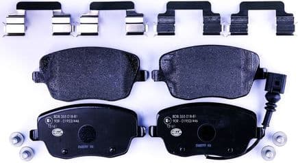 Brake Pad Set, disc brake 8DB 355 018-811