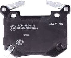 Brake Pad Set, disc brake 8DB 355 040-731 - image 2