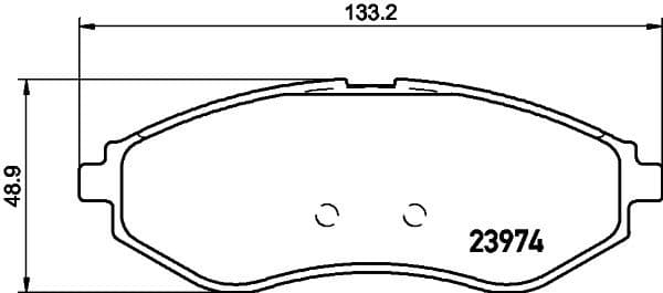 Brake Pad Set, disc brake 8DB 355 011-251 - image 4
