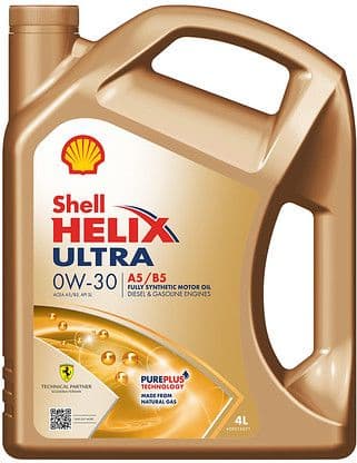 Alyva SHELL HELIX Ultra  A5/B5 0W-30 4L EURO - 550046685