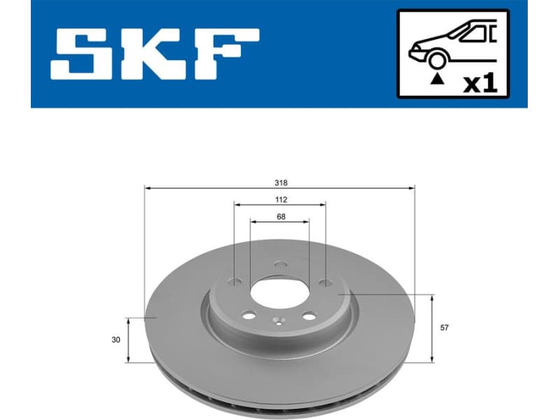 Brake Disc VKBD 81349 V1 - image 2