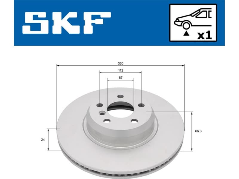 Brake Disc VKBD 81348 V1 - image 2