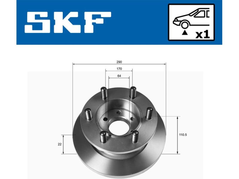 Brake Disc VKBD 81133 S1 - image 2