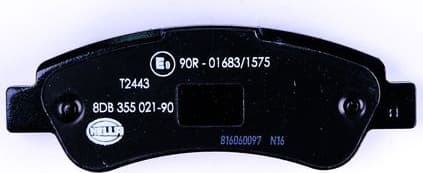 Brake Pad Set, disc brake 8DB 355 021-901