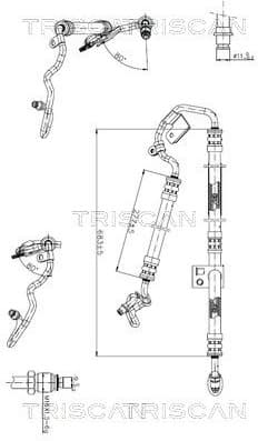 Hydraulic Hose, steering 8516 23009