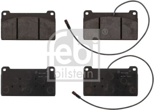 Brake Pad Set, disc brake 16696