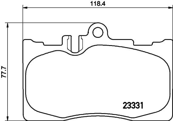 Brake Pad Set, disc brake 8DB 355 009-861 - image 4