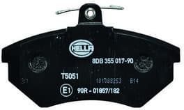 Brake Pad Set, disc brake 8DB 355 017-901 - image 2