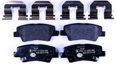 Brake Pad Set, disc brake 8DB 355 019-981