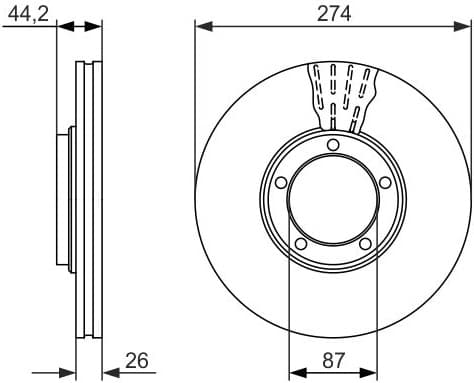 Brake Disc 0986479696 - image 7