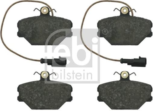 Brake Pad Set, disc brake 16086