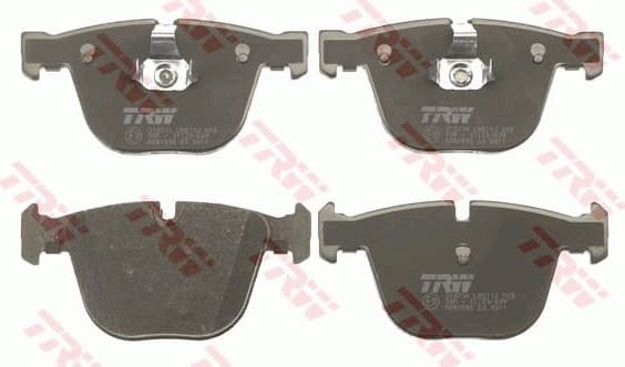 Brake pads rear, Top Quality GDB1502 - image 2