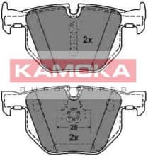 Brake pads rear JQ1013496