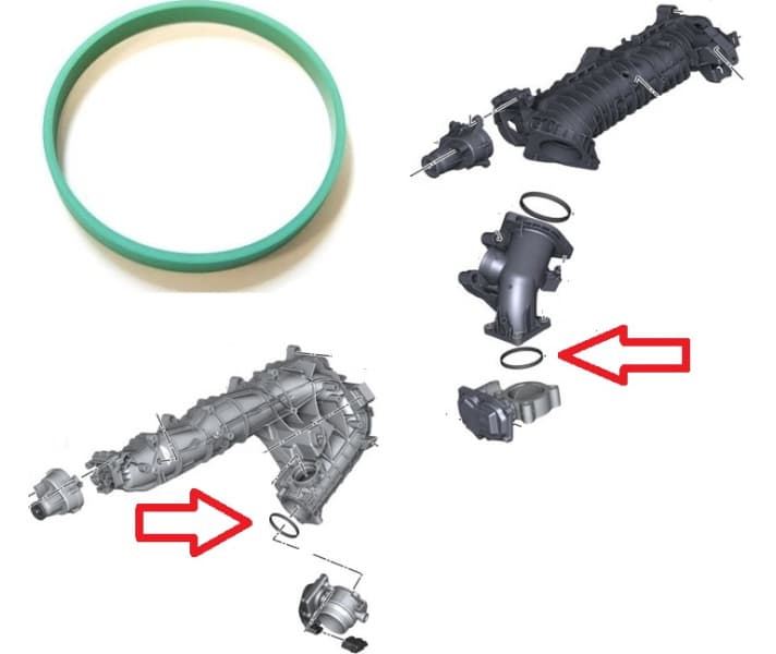 Gasket intake manifold 529.970