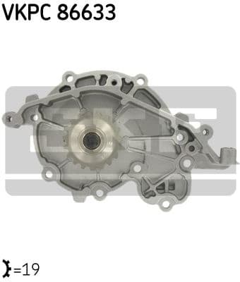 Water Pump, engine cooling VKPC 86633