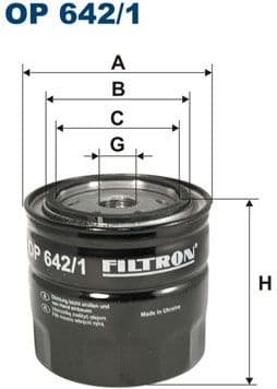 Oil Filter OP642/1