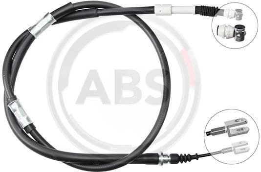 Cable Pull, parking brake K16697