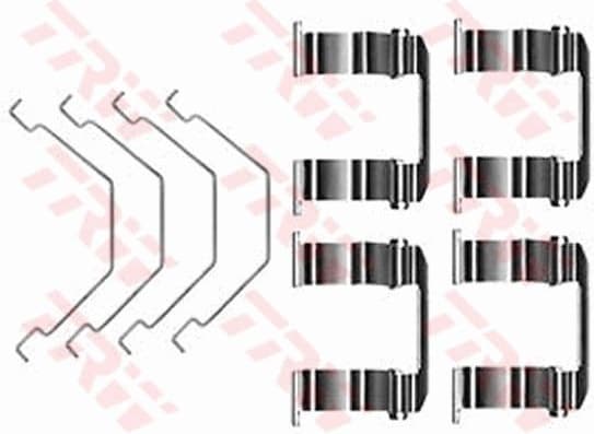 Accessory Kit, disc brake pad PFK331