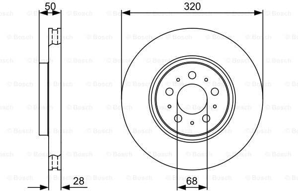Brake Disc 0986479321 - image 2