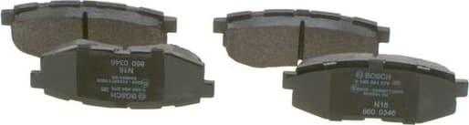 Brake Pad Set, disc brake 0986494876 - image 9