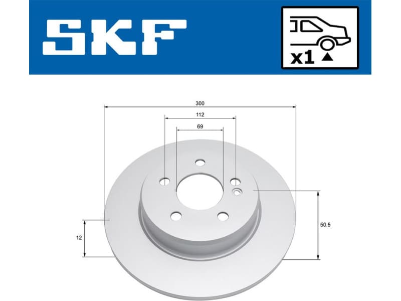 Brake Disc VKBD 91110 S1 - image 2