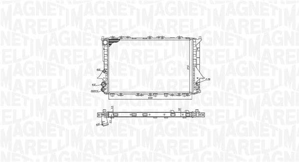 Radiator, engine cooling 350213189900