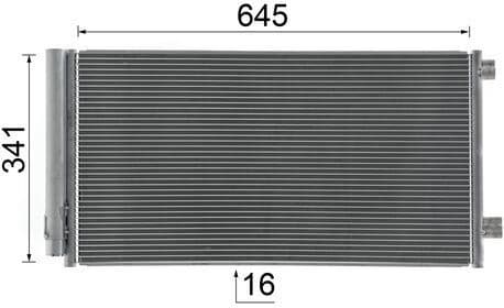 Condenser, air conditioning BEHR AC1051000S - image 9