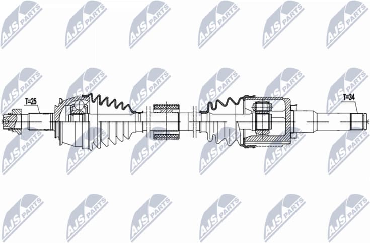Drive Shaft NPW-PL-151