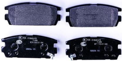Brake Pad Set, disc brake 8DB 355 011-841