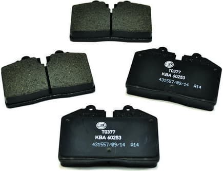 Brake Pad Set, disc brake 8DB 355 006-351