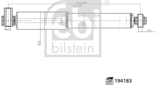 Shock Absorber 194183 - image 2