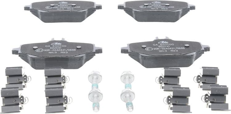 Brake Pad Set, disc brake 13.0460-2641.2