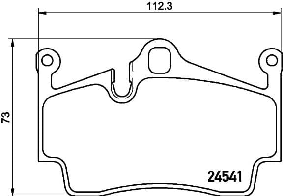 Brake Pad Set, disc brake 8DB 355 013-311 - image 4