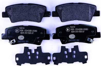 Brake Pad Set, disc brake 8DB 355 020-371