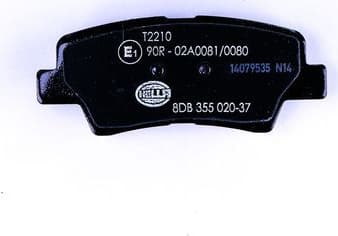 Brake Pad Set, disc brake 8DB 355 020-371 - image 2