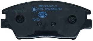 Brake Pad Set, disc brake 8DB 355 025-741 - image 2