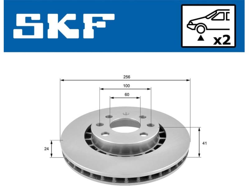 Brake Disc VKBD 80791 V2