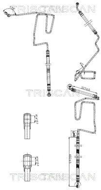 Hydraulic Hose, steering 8516 29050
