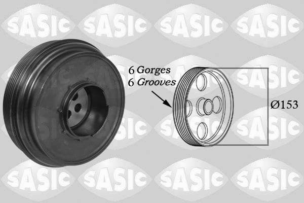 Belt Pulley, crankshaft 2150067