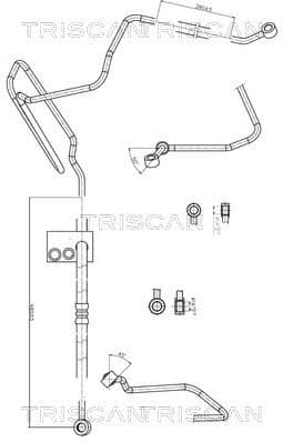 Hydraulic Hose, steering 8516 29004