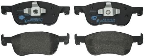 Brake Pad Set, disc brake 8DB 355 037-741