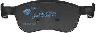Brake Pad Set, disc brake 8DB 355 037-741 - image 2