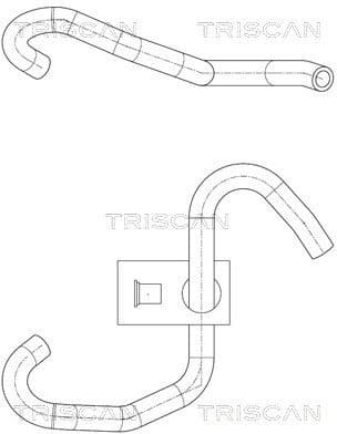 Hydraulic Hose, steering 8516 27006