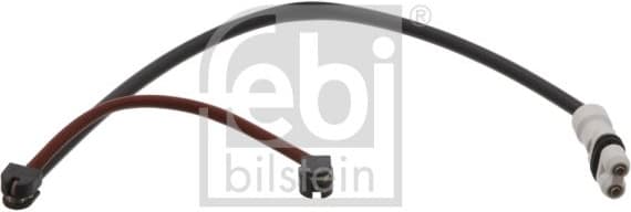 Warning Contact, brake pad wear 33414