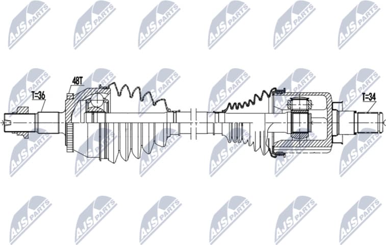 Drive Shaft NPW-DW-063