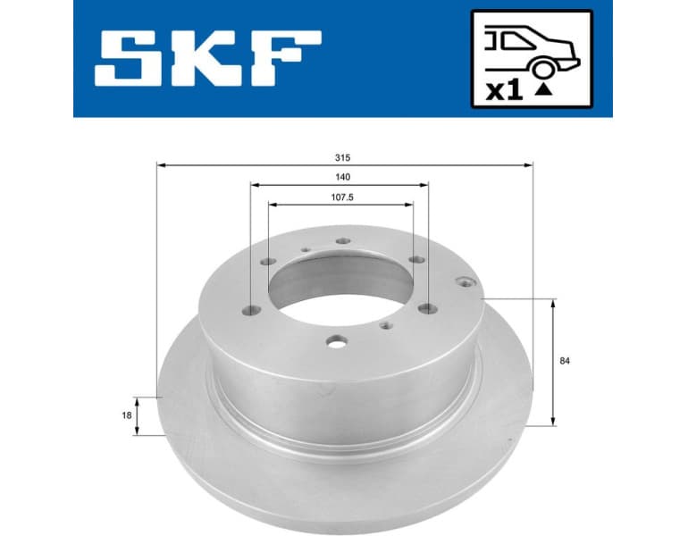 Brake Disc VKBD 90533 S1 - image 2
