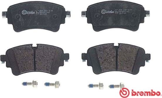 Brake pads rear, Top Quality P85154 - image 3