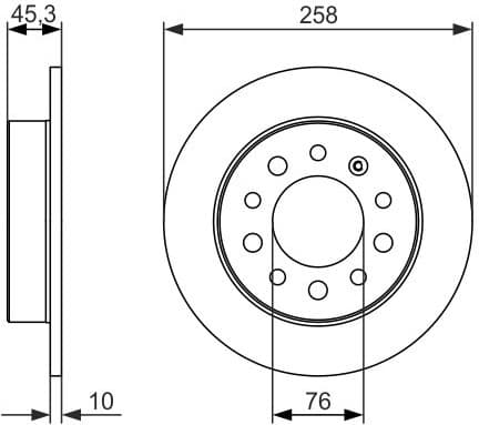 Brake Disc 0986479697 - image 7